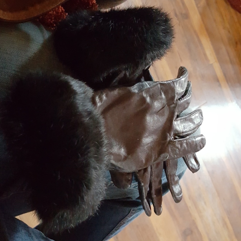 Grande fur gloves